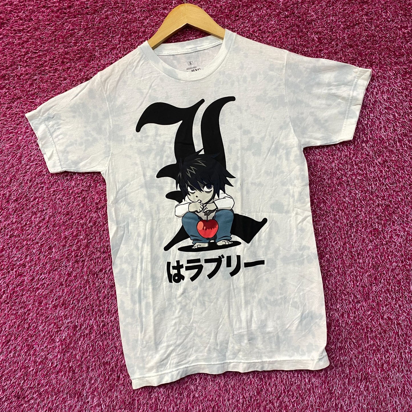 Death Note Chibi L Is Lovely Anime T-Shirt Small