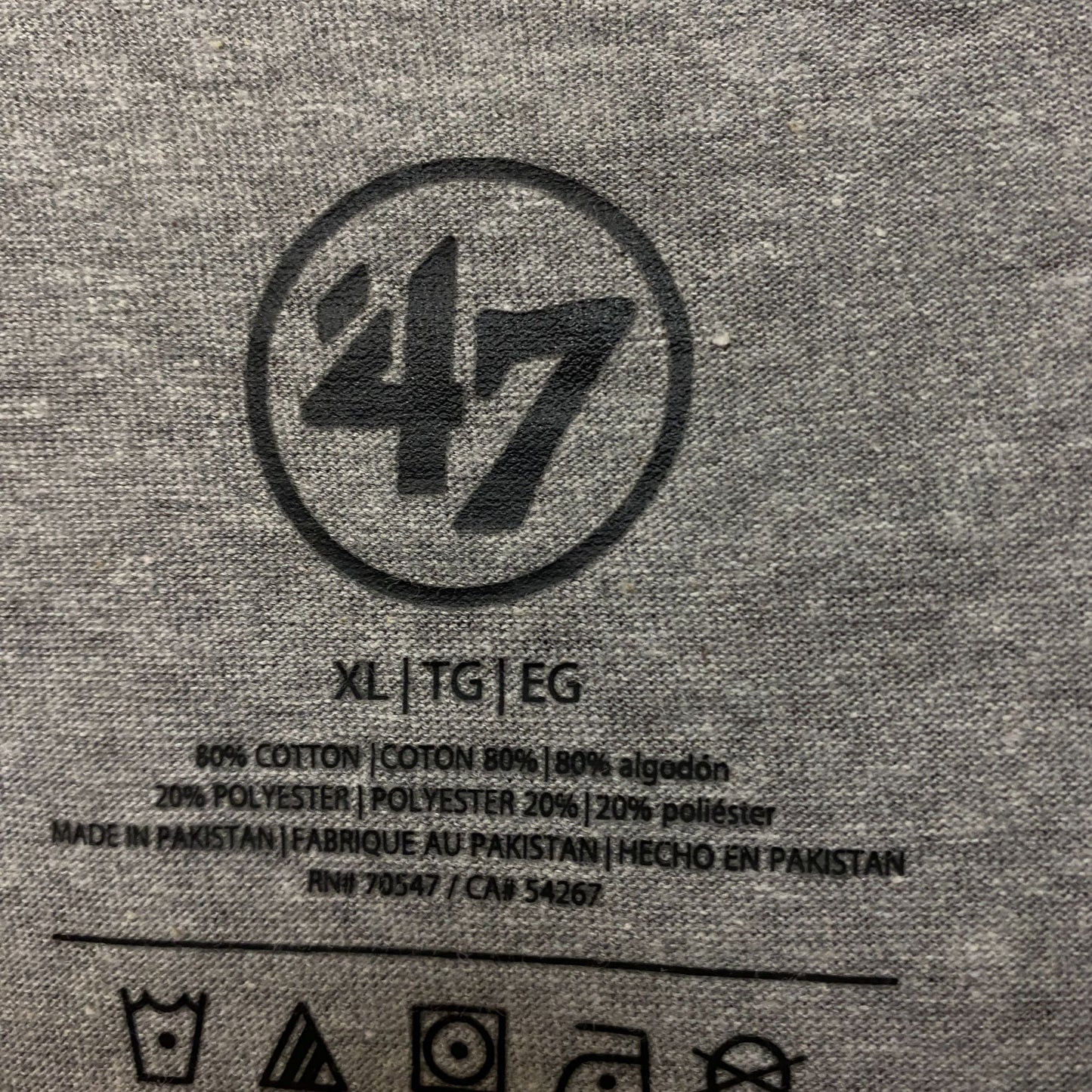 Southern Miss College Football Grey Tshirt size Extra Large