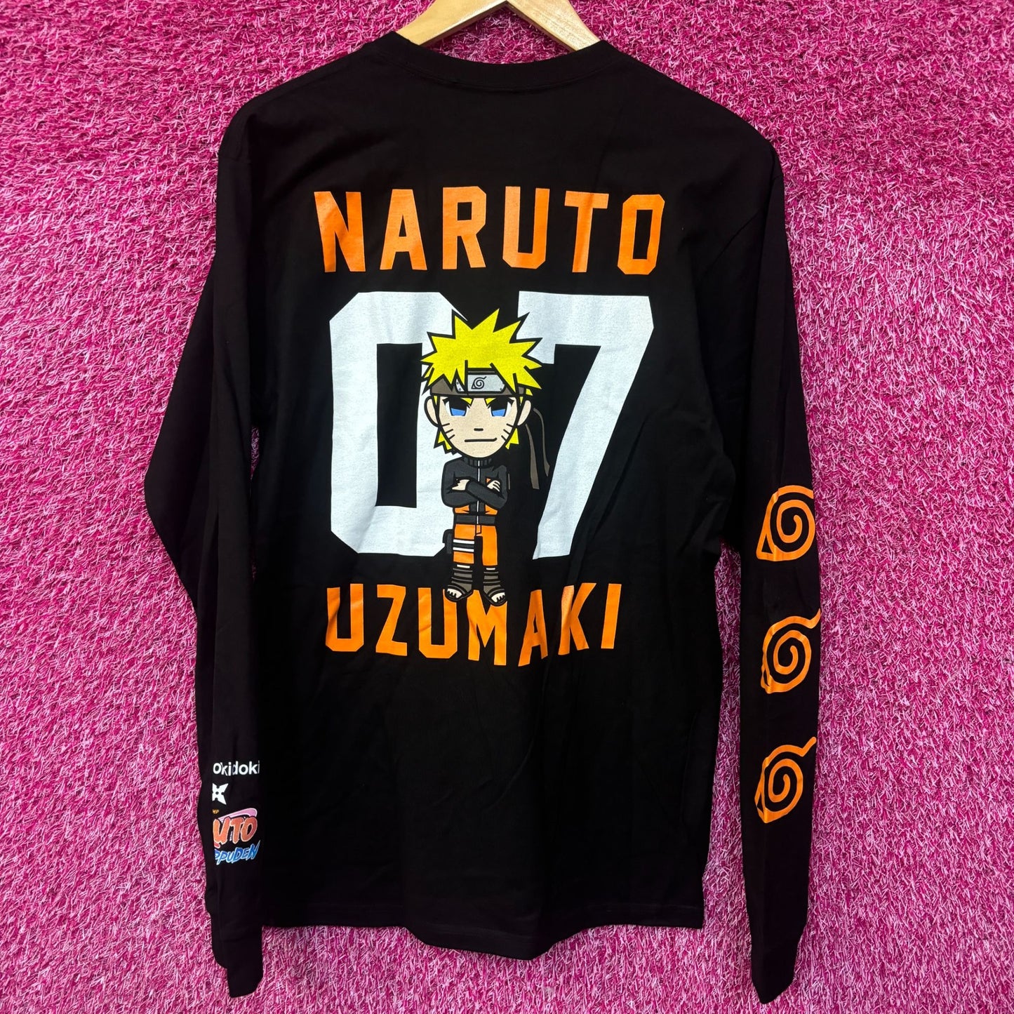 Naruto Uzumaki X Tokidoki long sleeve anime t-shirt size medium