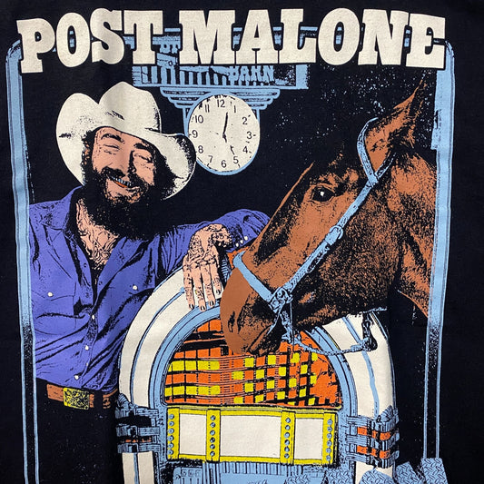 Post Malone F-1 Trillion Album Cowboy T-Shirt Large