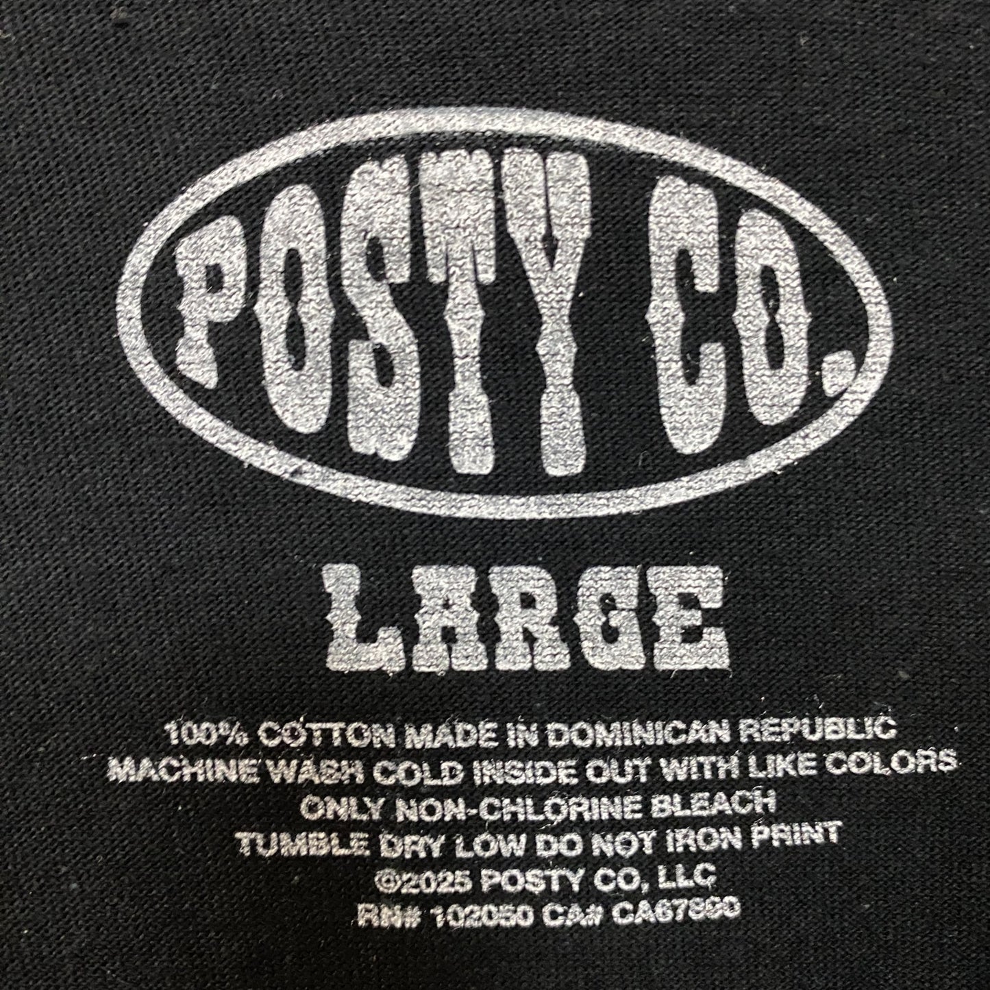 Post Malone F-1 Trillion Album Cowboy T-Shirt Large