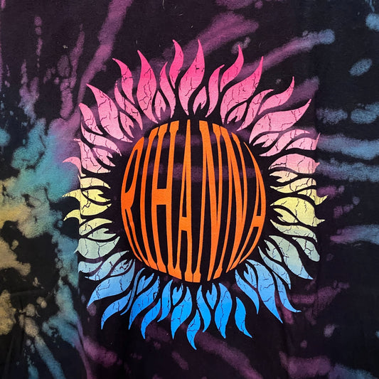 Rihanna A Girl Like Me Album Tie Dye Tshirt size Large