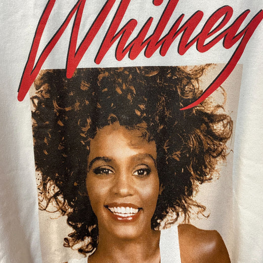 Whitney Houston Self Titled Album Cover Crewneck Sweater Small