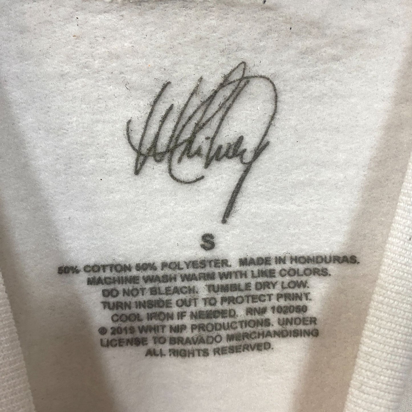 Whitney Houston Self Titled Album Cover Crewneck Sweater Small