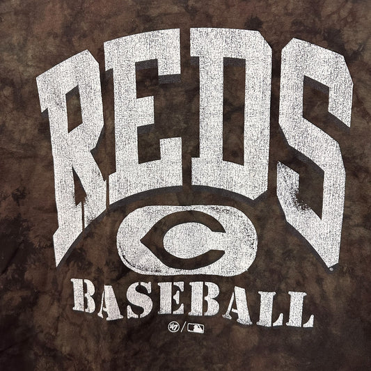 Cincinnati Reds Baseball Training Camp MLB Camo Tie Dye L