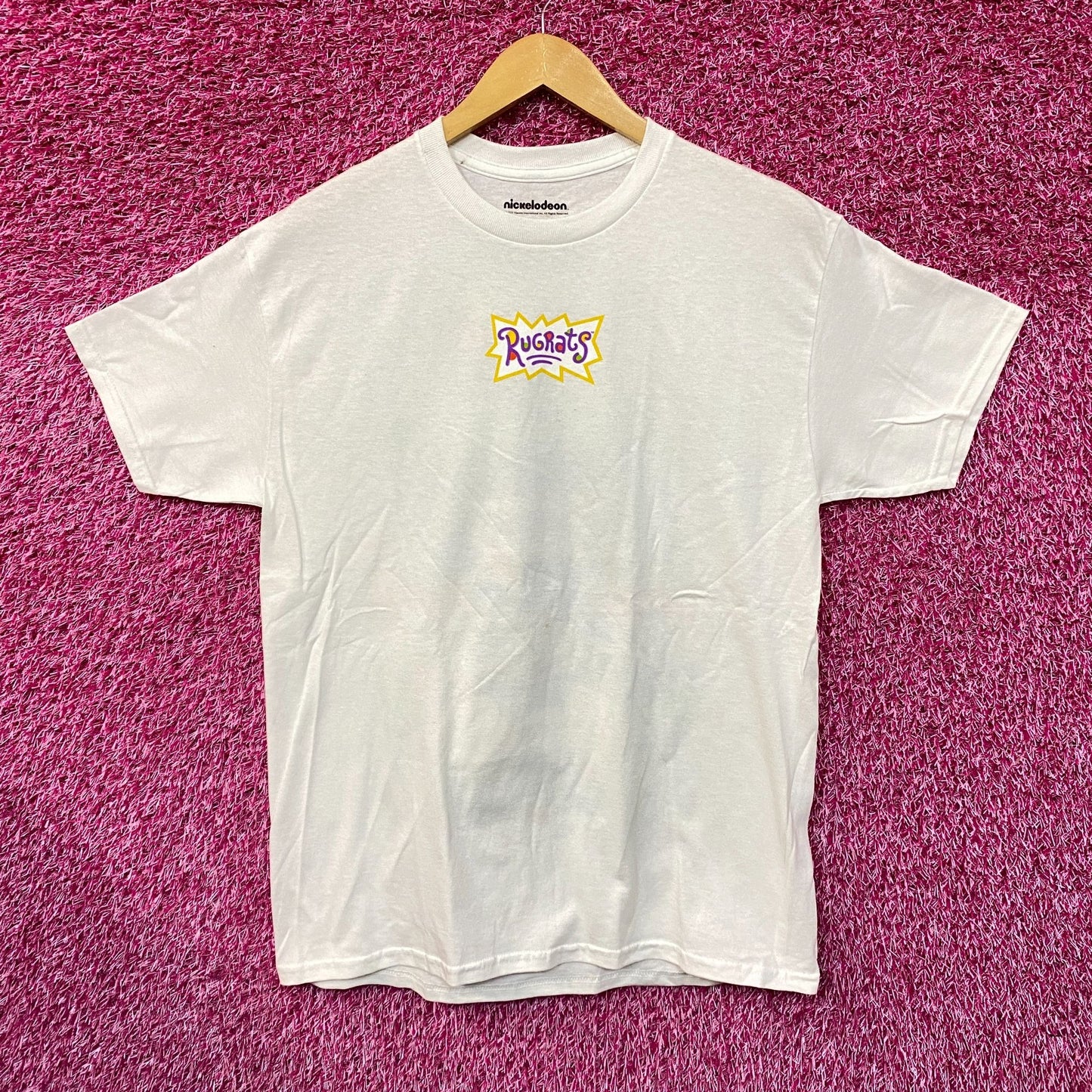 Rugrats Reptar Angelica & the Babies Nickelodeon Tee L