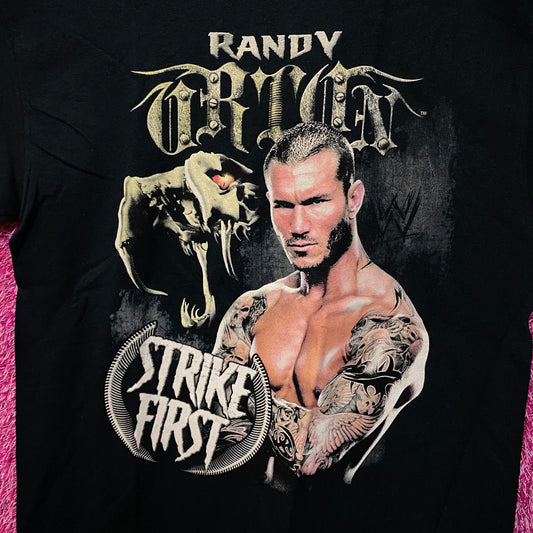 Randy Orton Strike First Wrestling Tshirt size medium