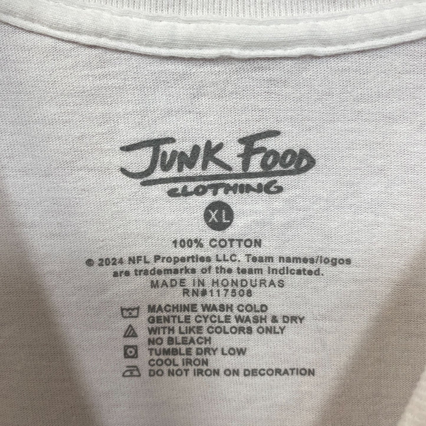 Junk Food NFL Miami Dolphins Throwback Helmet Logo T- Shirt XL