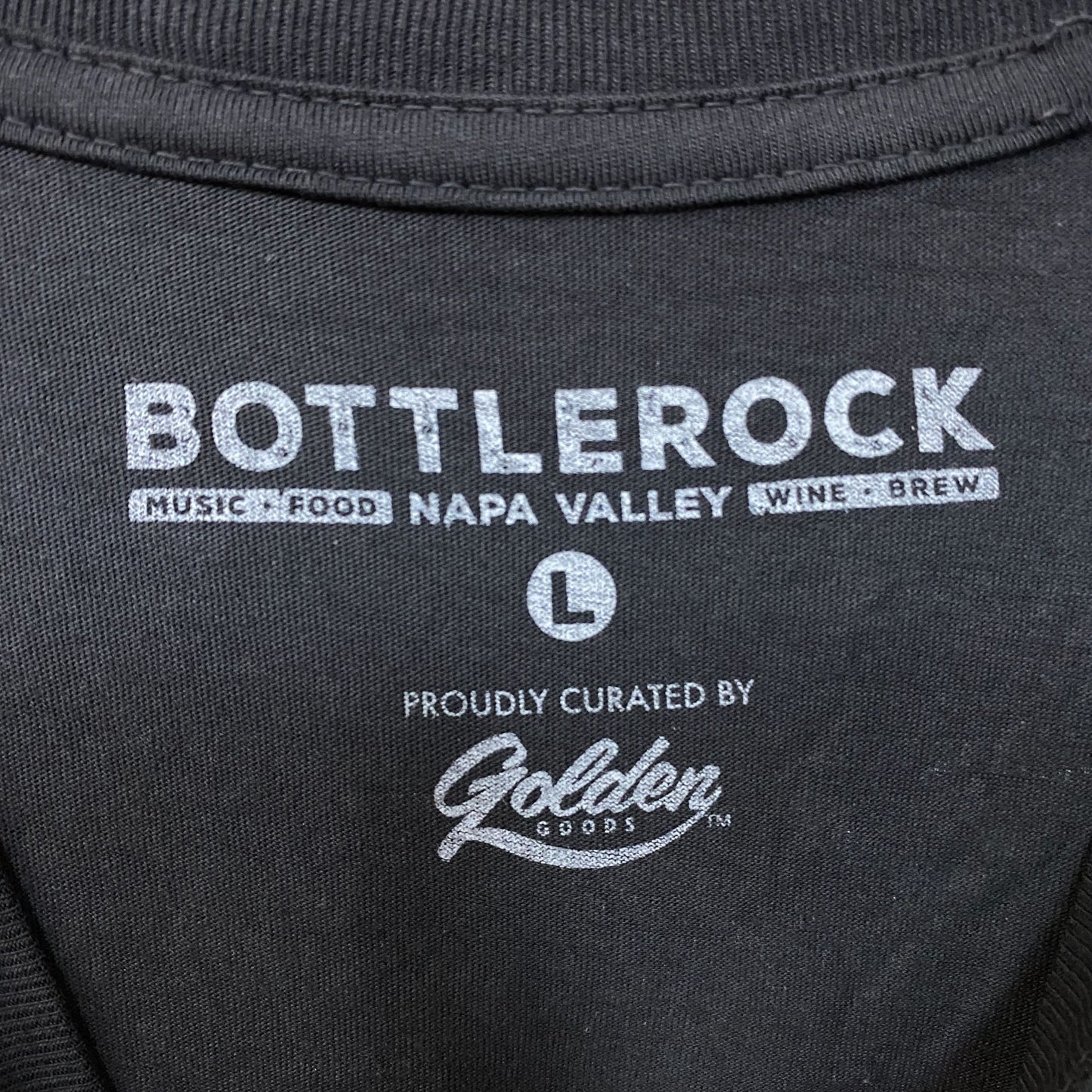 BottleRock Napa Valley Music Festival T-Shirt Large