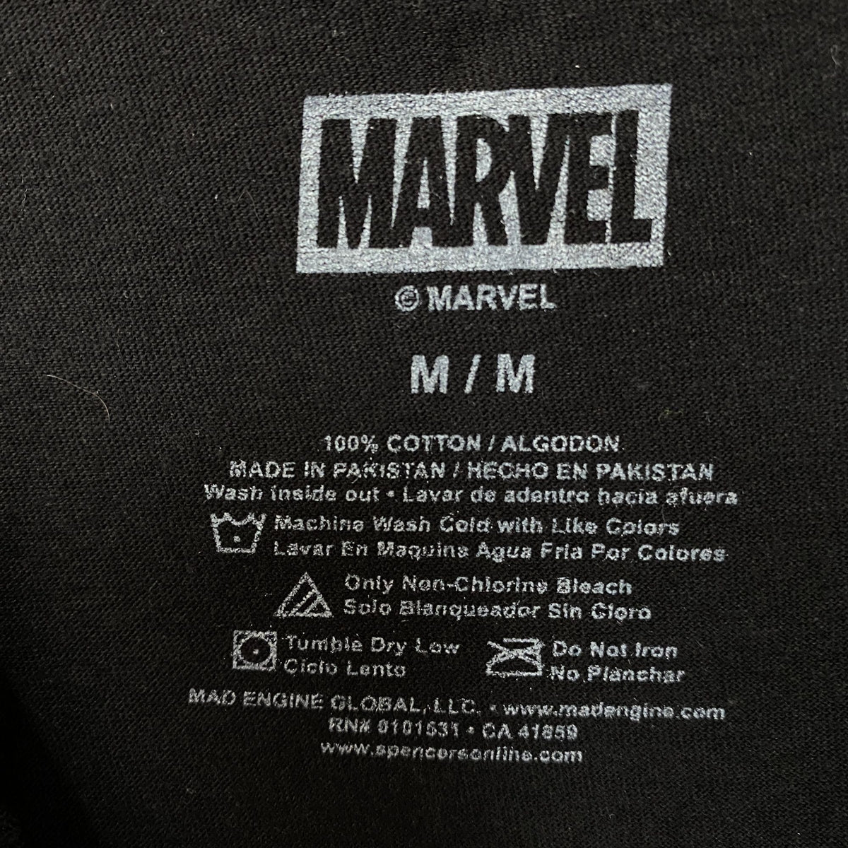 Marvel Venom Anti-Hero Symbiote We Are Venom Razor Teeth T-Shirt Medium