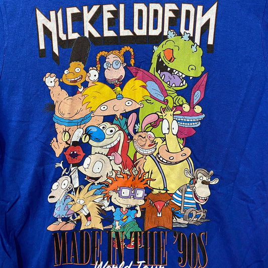 Nickelodeon Made In The 90's World Tour T-Shirt Small