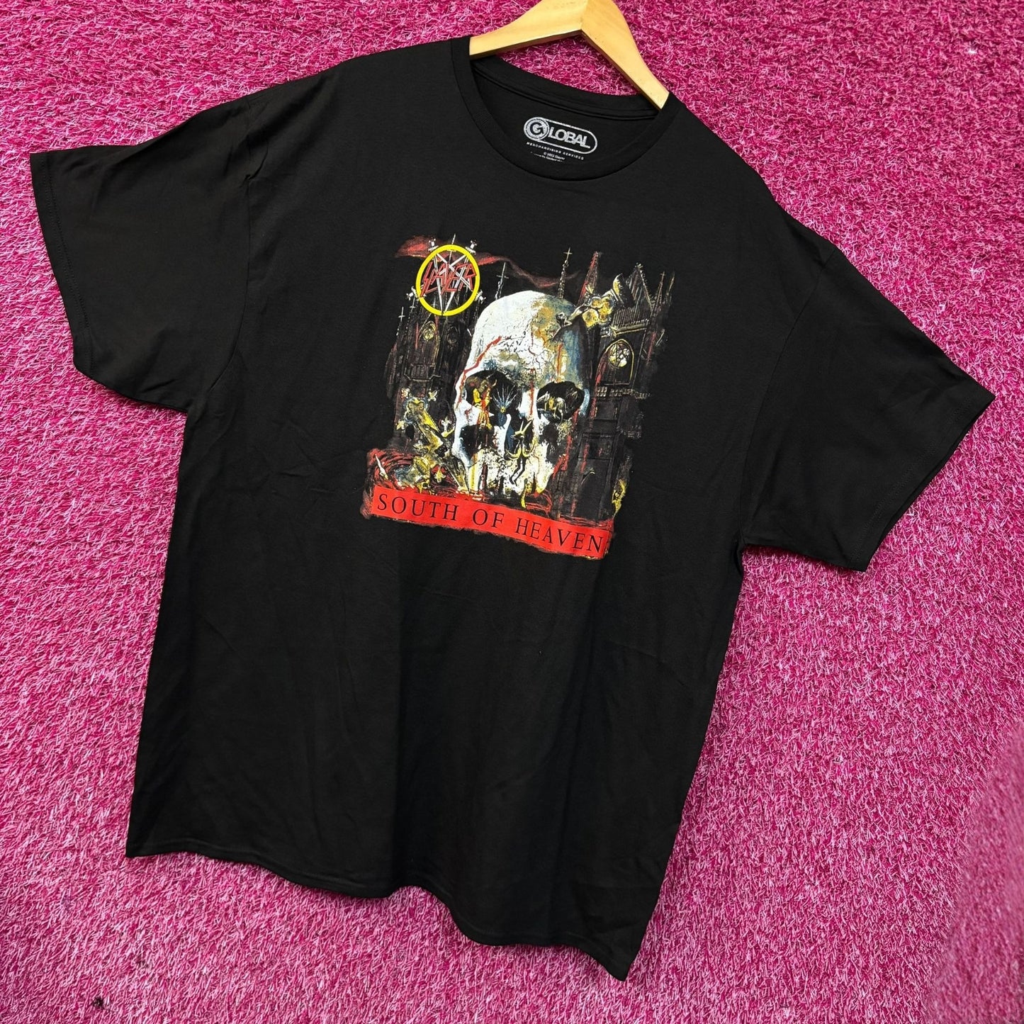 Slayer South Of Heaven Album Cover T-Shirt 2XL