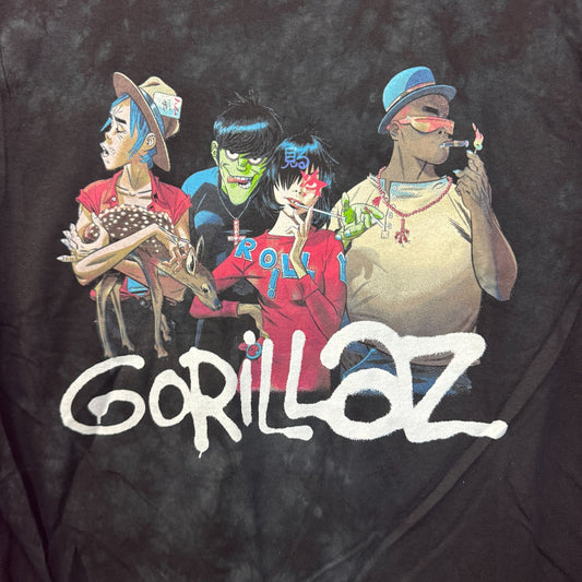 Gorillaz Song Machine Strange Timez Animated Band Tie Dye M