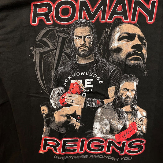 WWE Roman Reigns "Greatness Amongst You" Graphic T-Shirt XL