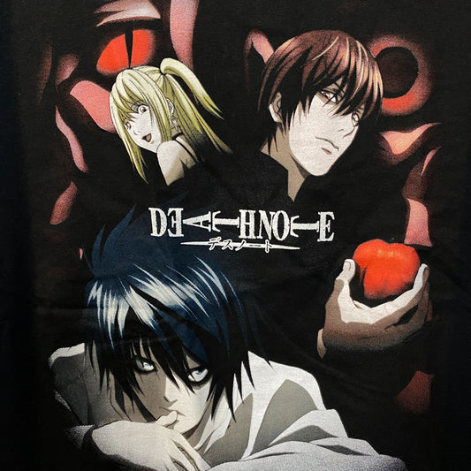 Death Note L, Light and Misa Anime T-Shirt Small