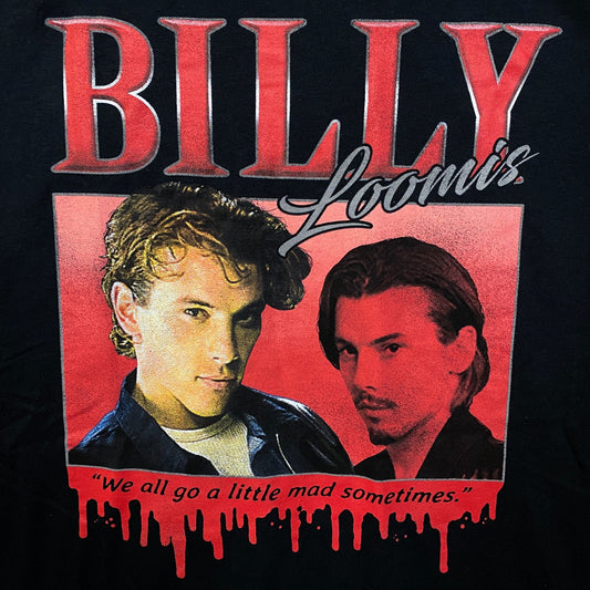 Scream Billy Loomis Horror Movie Classic T-Shirt XL