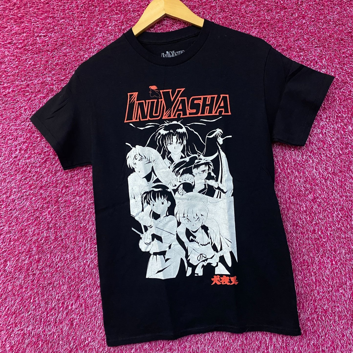 Inuyasha Graphic Design Anime T-Shirt Small