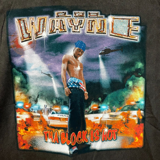 LiL Wayne The Block Is Hot Rap Tee size Large