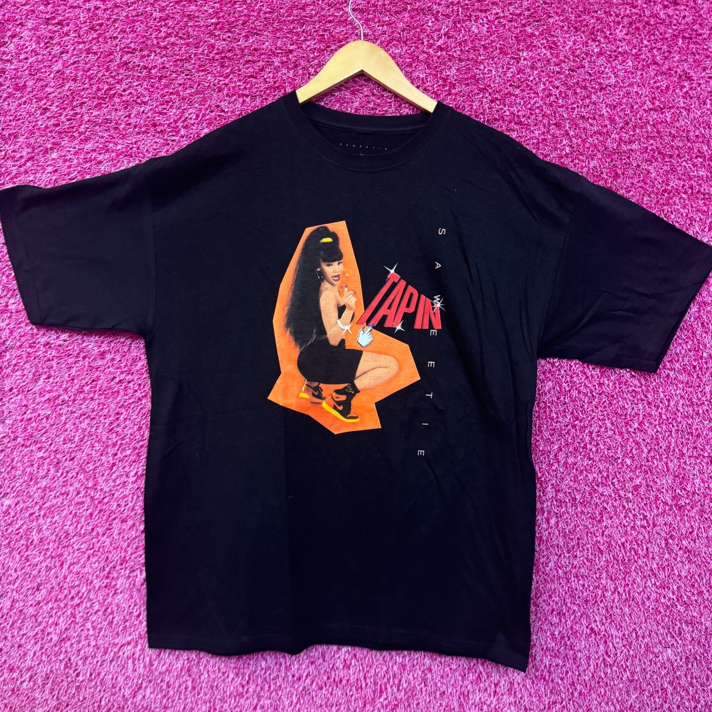 Sweetie Tap In Twerk Art Pretty Bitch Music Hip Hop Tee XL