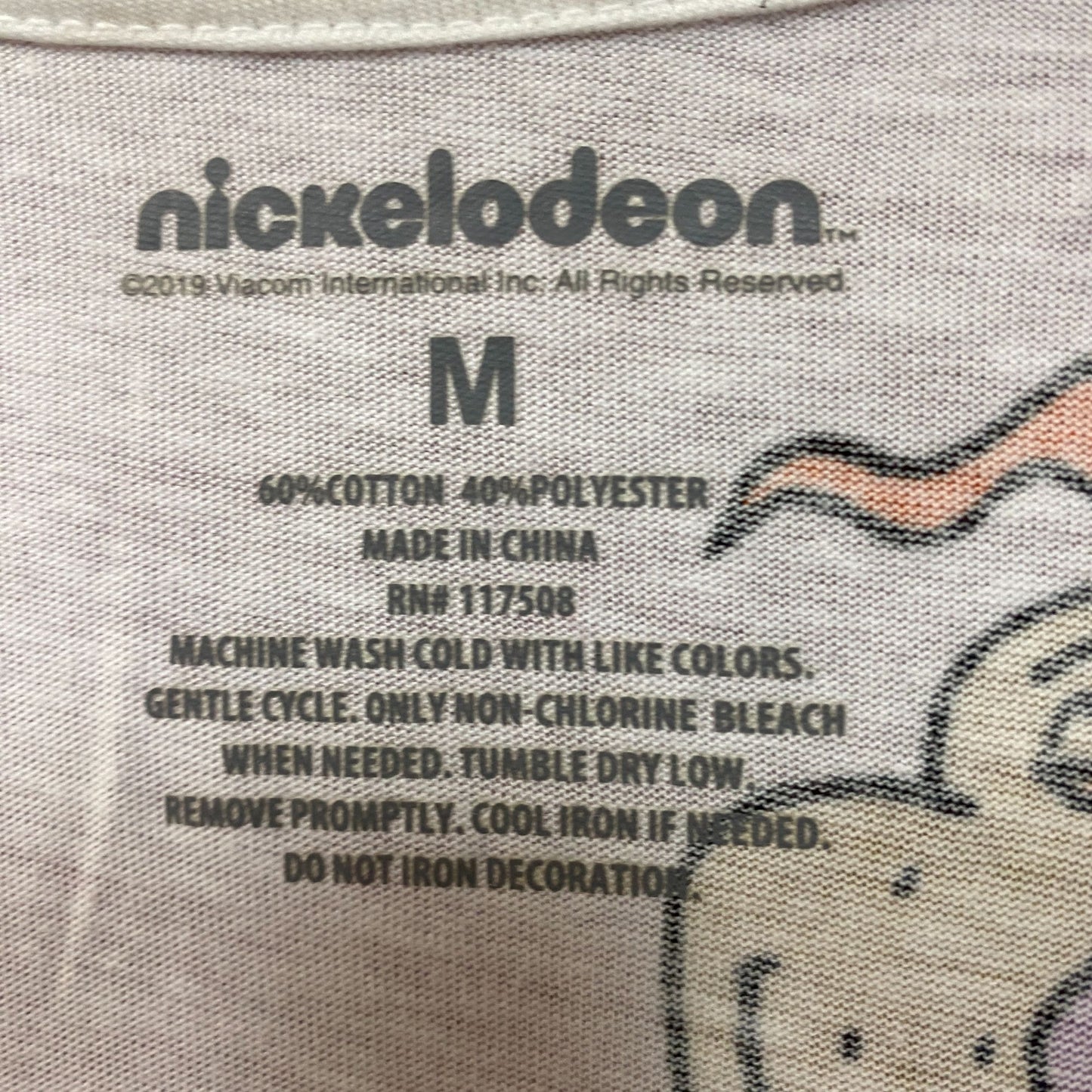 Rugrats Characters All Over Nickelodeon Tshirt size medium