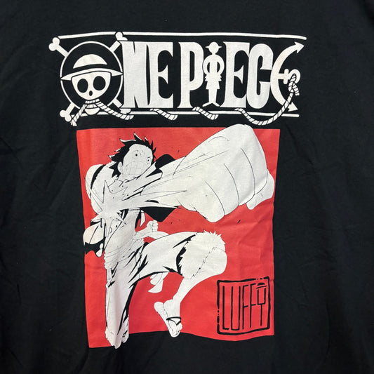 One Piece Luffy Gomu Gomu Punch tshirt size medium