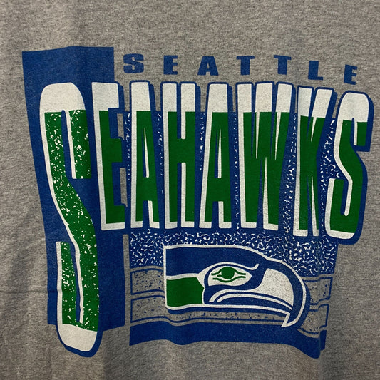 NFL Junk Food Seattle Seahawks Gray Tshirt Size XL