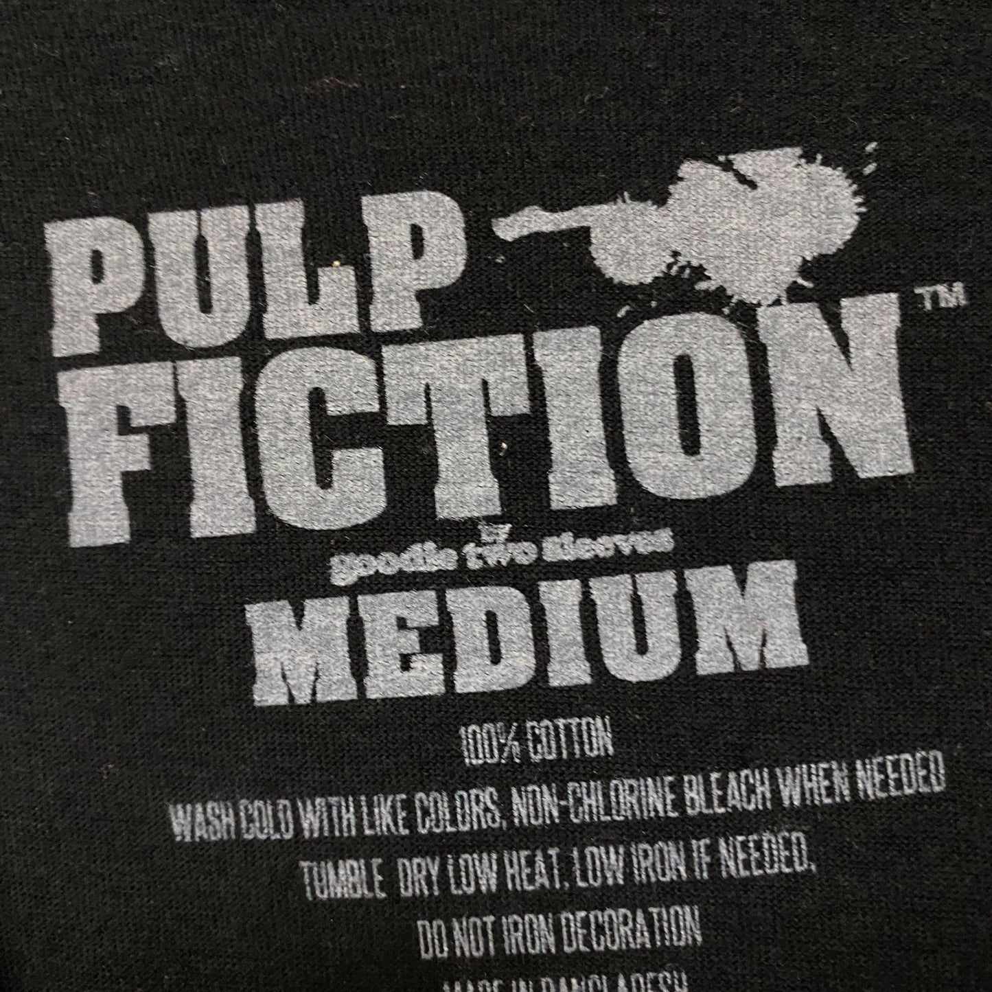 Pulp fiction Tshirt size medium