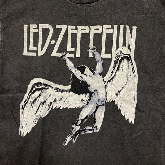 Led Zeppelin Icarus Rock Band Logo Poster T-Shirt Small