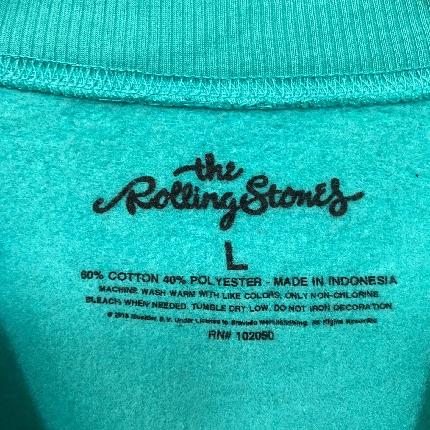 The Rolling Stones Tongue Logo Crewneck size Large