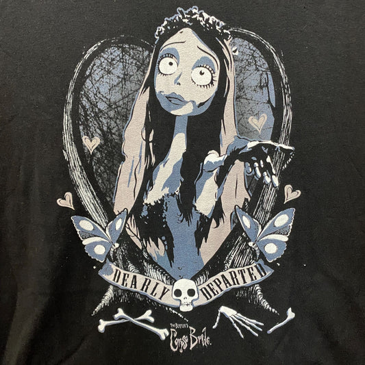 Tim Burtons Corpse Bride Emily Dearly Departed T-Shirt XL