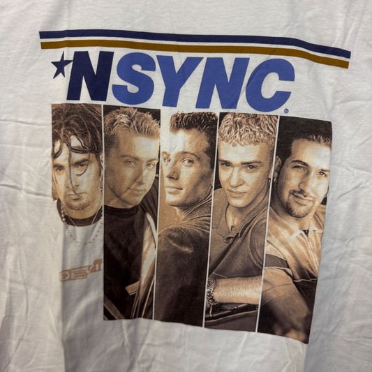 NSYNC Self-Titled Debut Album Cover Art Boy Band Pop Tee M