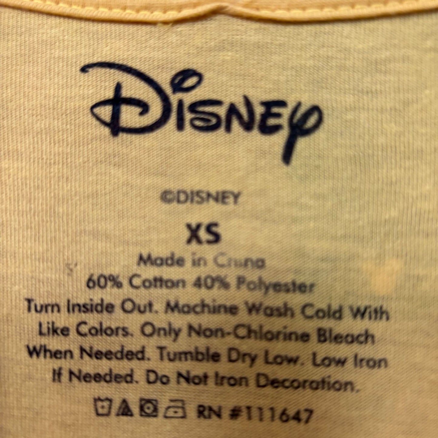 Disney Mickey Mouse And Friends Crop Top Extra Small