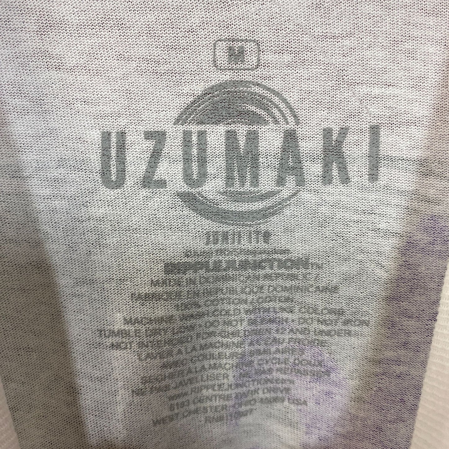 Junji Ito Uzumaki Azami Horror T-shirt Medium