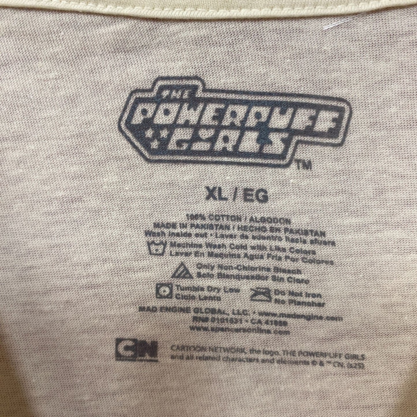 Cartoon Network The Powerpuff Girls Cartoon T-Shirt XL
