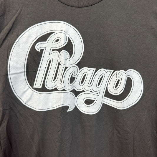 Chicago Spell-Out Logo 2023 US Tour Dates Soft Rock Tee small