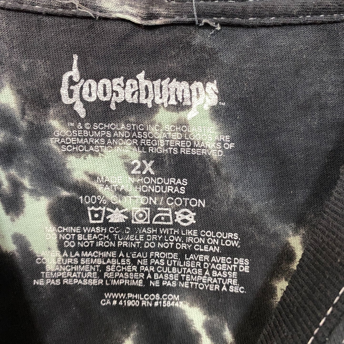 Goosebumps The Werewolf Of Fever Swamp Mint Green Tie Dye T-Shirt 2XL