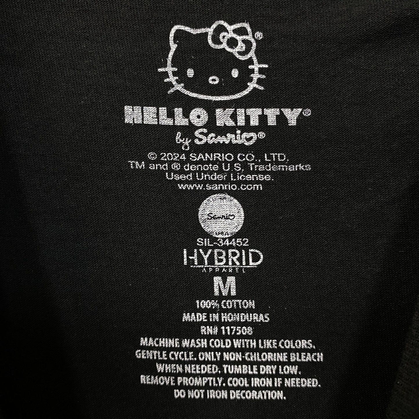Sanrio Hello Kitty Racing Tokyo Speed Cute Graphic T-Shirt Medium