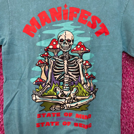 Your Highness Manifest Your State of Mind Skeleton T-shirt Small