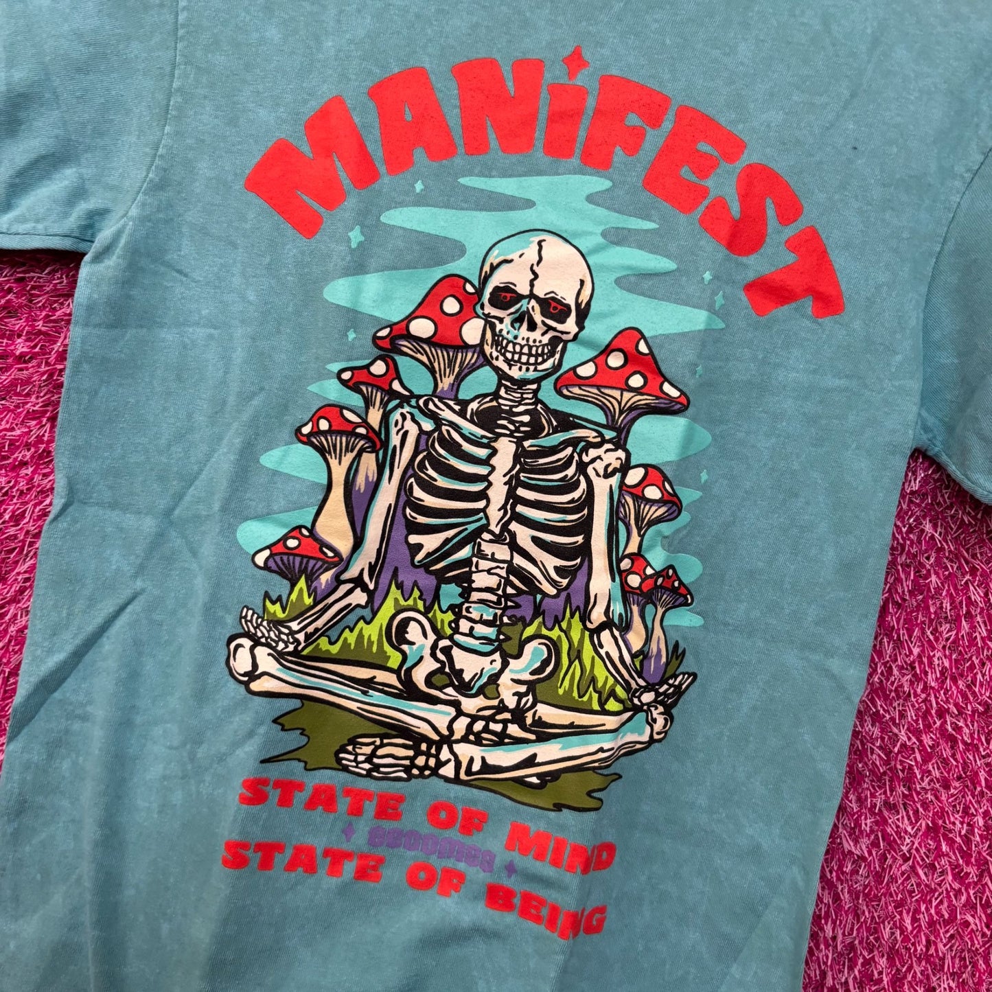 Your Highness Manifest Your State of Mind Skeleton T-shirt Small