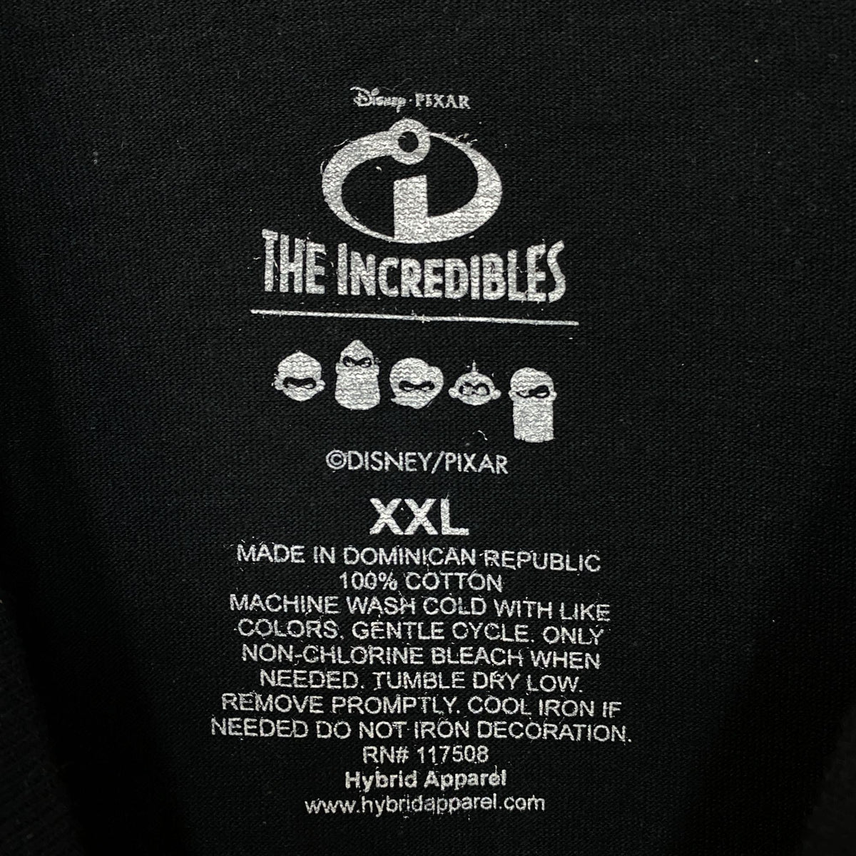 The Incredibles "Family is Forever" Graphic T-Shirt 2XL