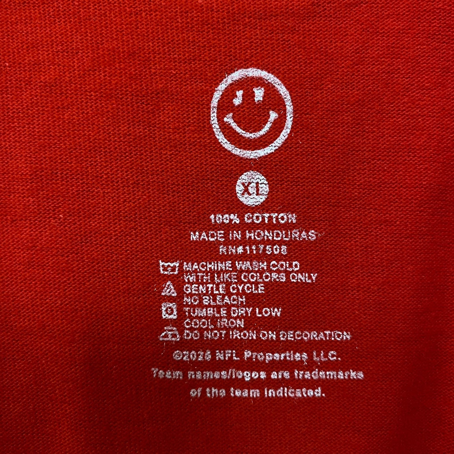Junk Food Clothing NFL Kansas City Chiefs Drive Graphic Tee XL
