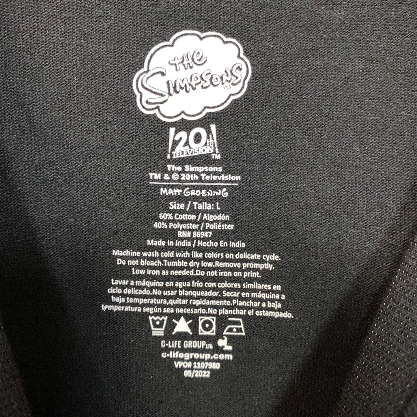 The Simpsons The Island Of Dr. Hibbert Treehouse Of Horror T-Shirt large