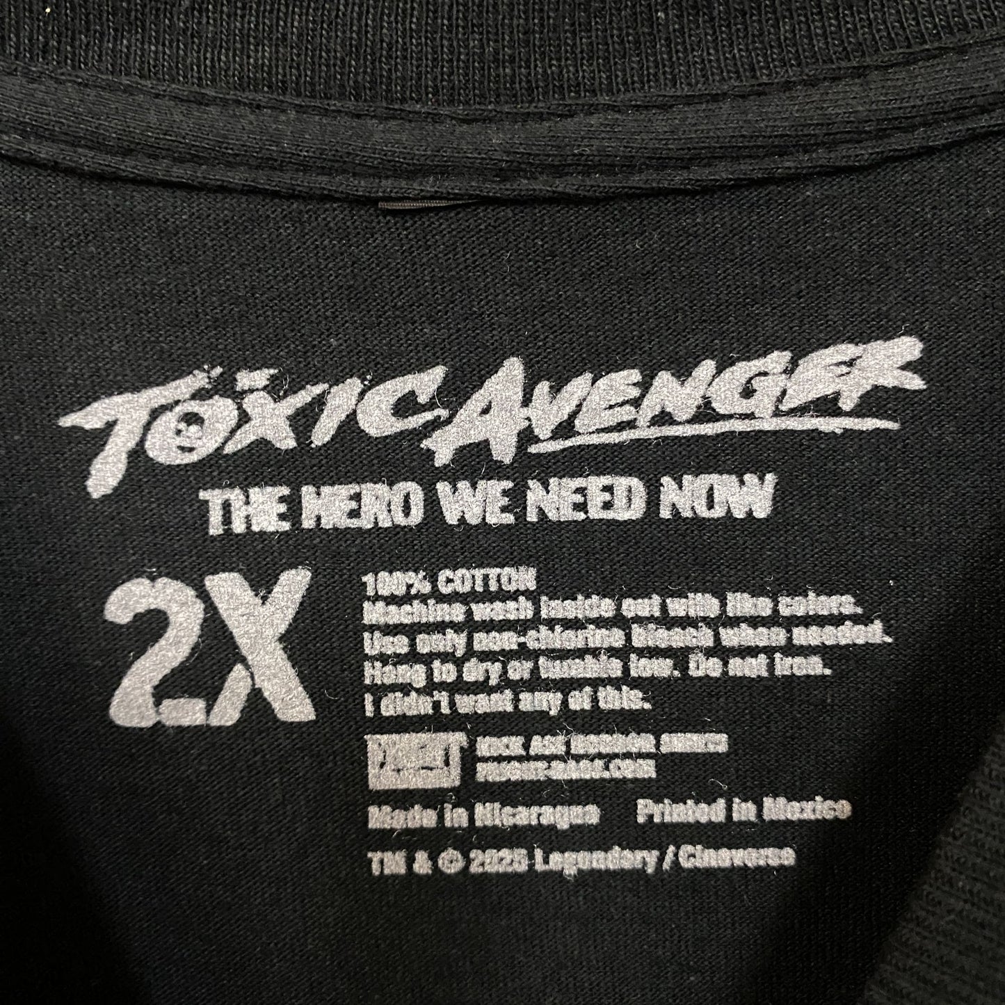 The Toxic Avenger: The Hero We Need Now T-Shirt 2XL