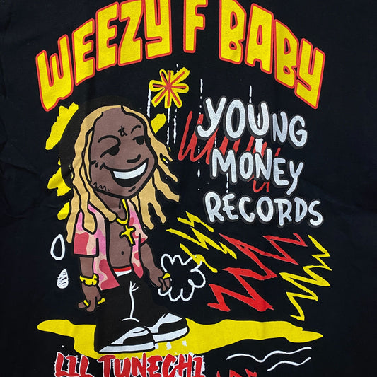 Lil Wayne Weezy F Baby Young Money Rap Tee Large