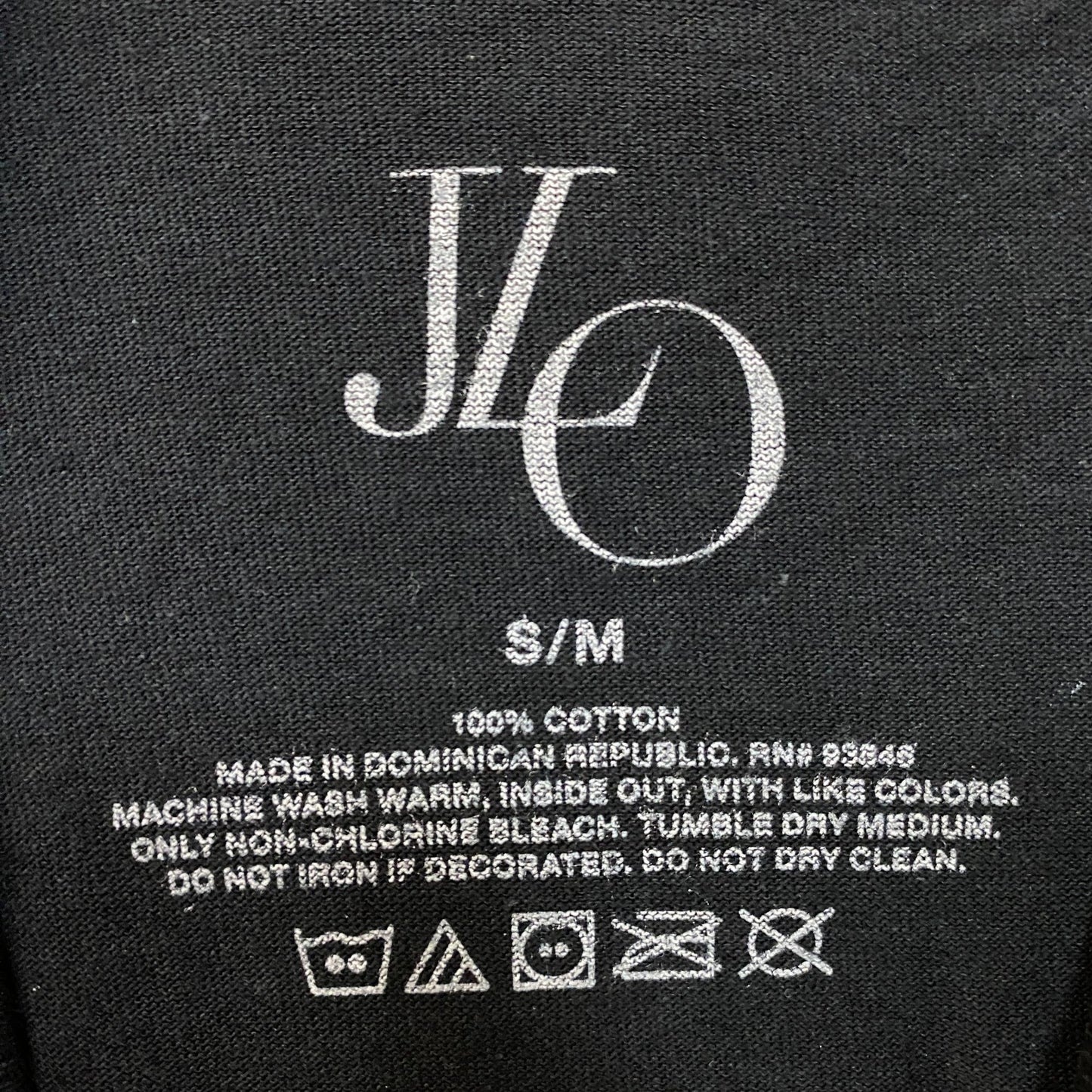 Jennifer Lopez JLO Signature Poster Dance Pop Tee S/M