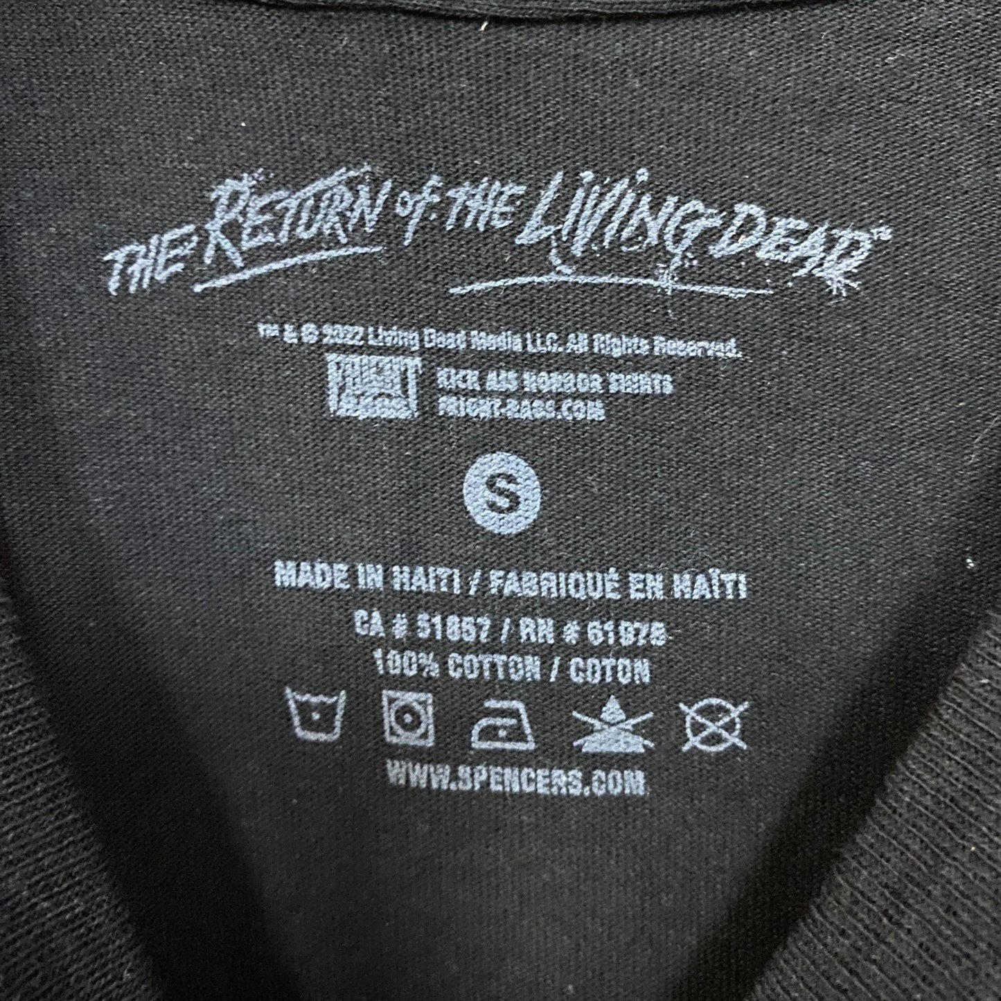 The Return of the Living Dead Graphic T-shirt Small
