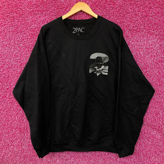 2Pac "Against All Odds" Graphic Crewneck Sweatshirt XL