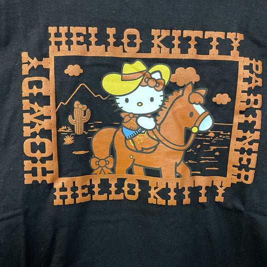 Sanrio Hello Kitty Desert Rodeo Howdy Partner Cute Graphic T-Shirt 2XL