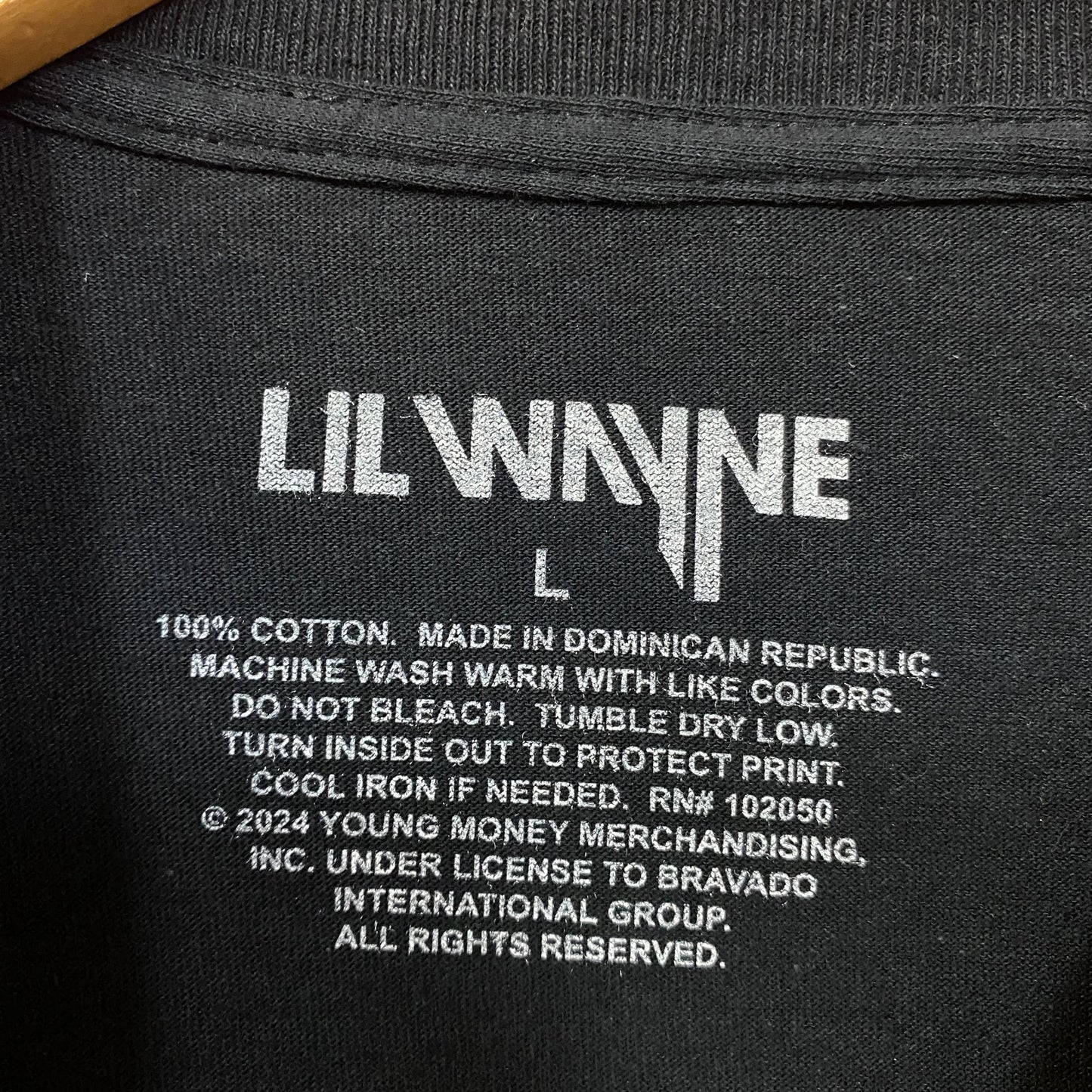 Lil Wayne The Carter II Hip Hop Graphic Design T-Shirt Large