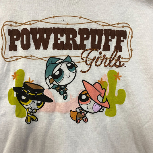 The Powerpuff Girls Western Cowgirls Crop Top Size XL